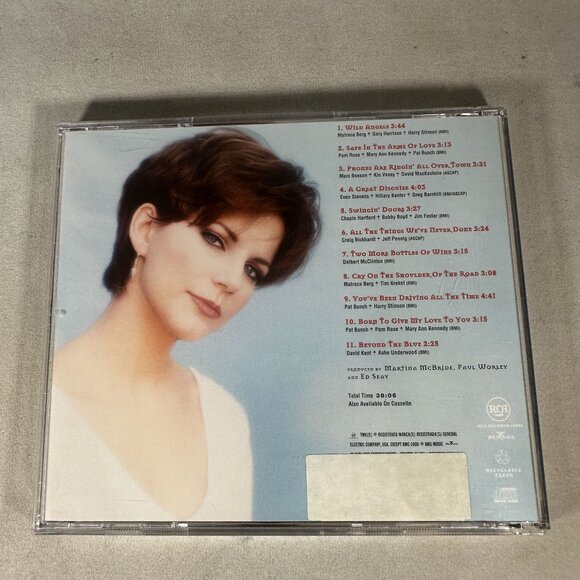 Martina McBride Wild Angels Country Album CD 1995 RCA Records Authentic - Picture 2 of 3